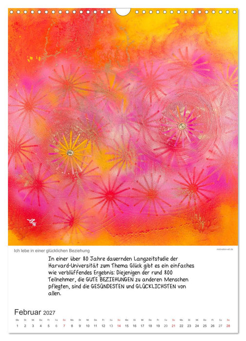 Motivation-Art 2027 (CALVENDO Wandkalender 2027)