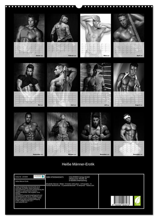 Heiße Männer-Erotik (CALVENDO Premium Wandkalender 2027)
