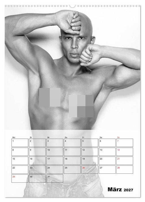 Heiße Männer-Erotik (CALVENDO Premium Wandkalender 2027)