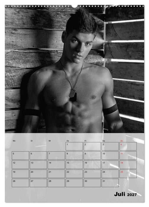 Heiße Männer-Erotik (CALVENDO Premium Wandkalender 2027)