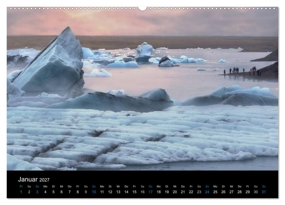 Island - wundervolle Weite (CALVENDO Premium Wandkalender 2027)