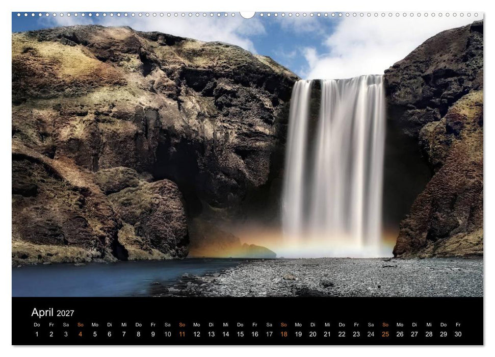 Island - wundervolle Weite (CALVENDO Premium Wandkalender 2027)