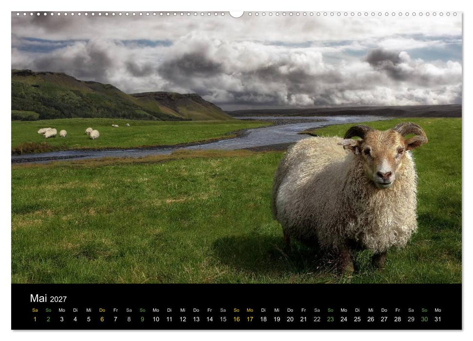 Island - wundervolle Weite (CALVENDO Premium Wandkalender 2027)