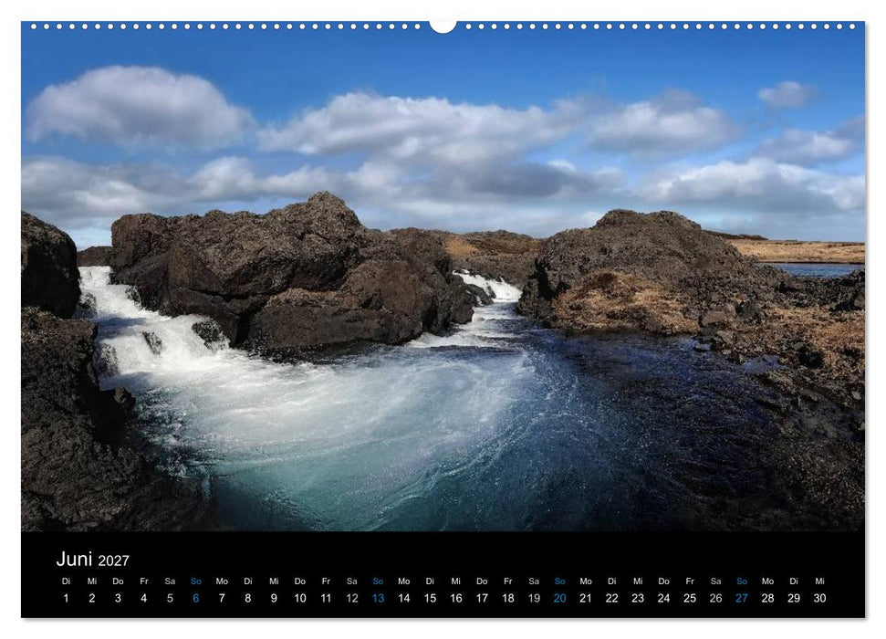 Island - wundervolle Weite (CALVENDO Premium Wandkalender 2027)