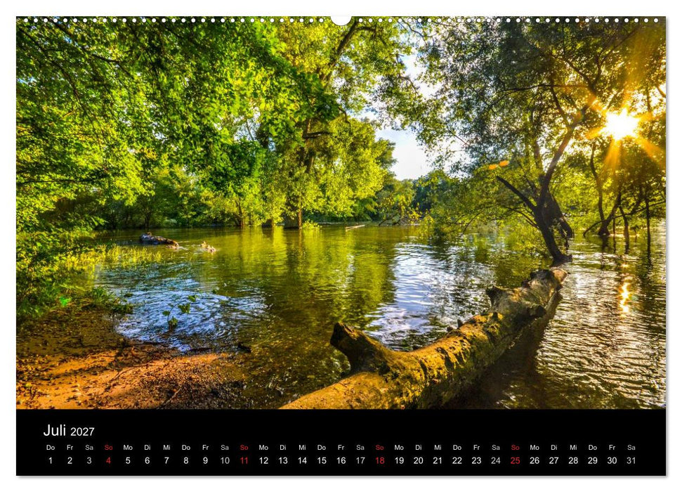 Mannheimer Waldpark (CALVENDO Premium Wandkalender 2027)