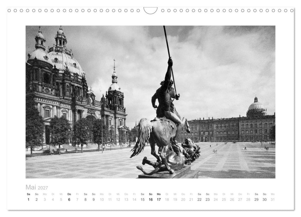 Berliner Stadtschloß - Kultur und Architektur (CALVENDO Wandkalender 2027)