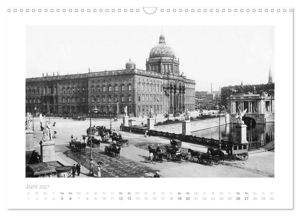 Berliner Stadtschloß - Kultur und Architektur (CALVENDO Wandkalender 2027)