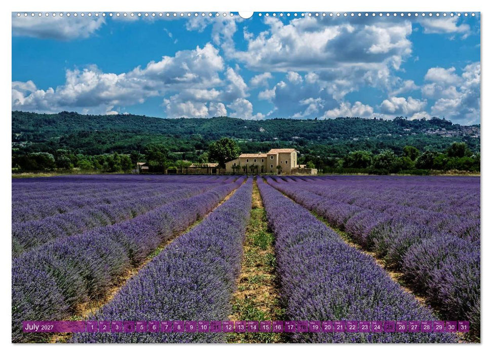 A Summer in Provence: Luberon and Vaucluse (CALVENDO Premium-Calendar 2027)