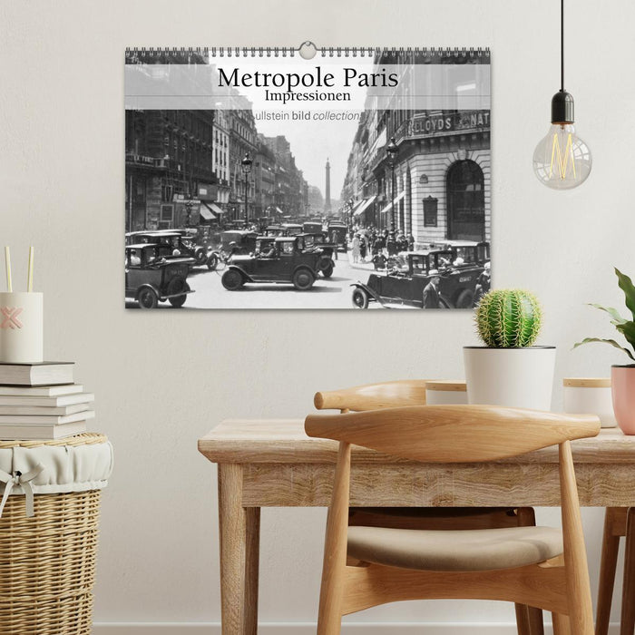Metropole Paris - Impressionen (CALVENDO Wandkalender 2027)