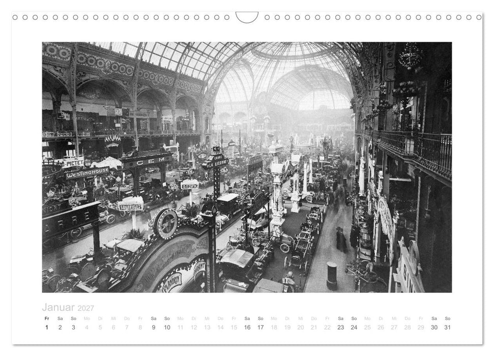Metropole Paris - Impressionen (CALVENDO Wandkalender 2027)