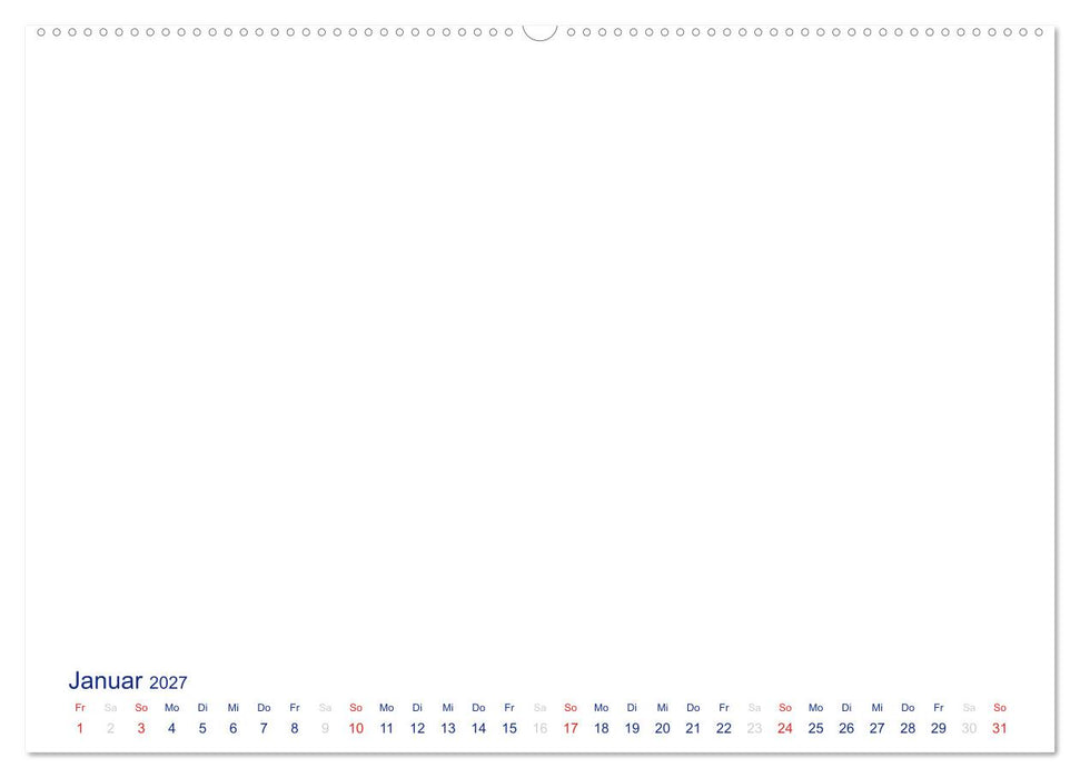 Farbiger Bastelkalender (CALVENDO Wandkalender 2027)