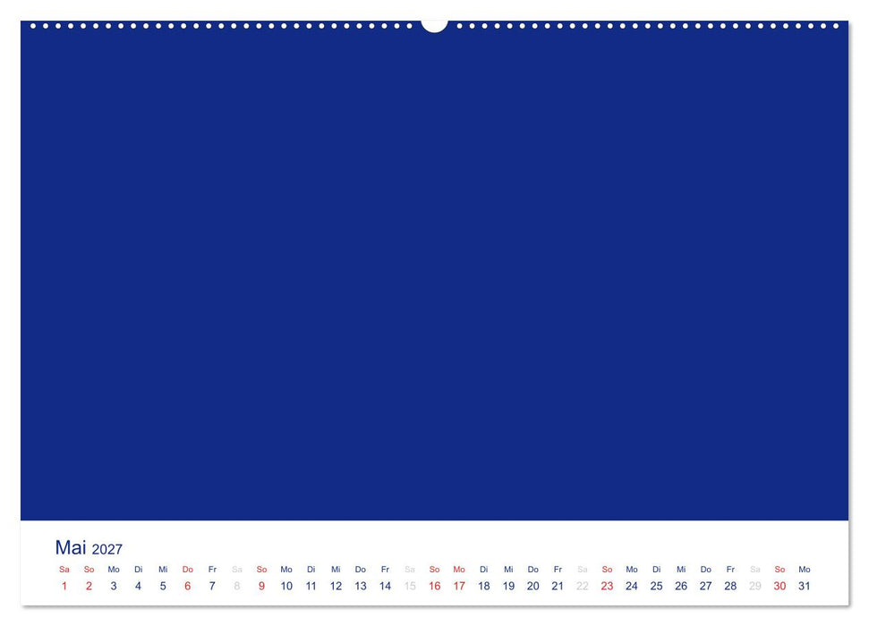 Farbiger Bastelkalender (CALVENDO Wandkalender 2027)