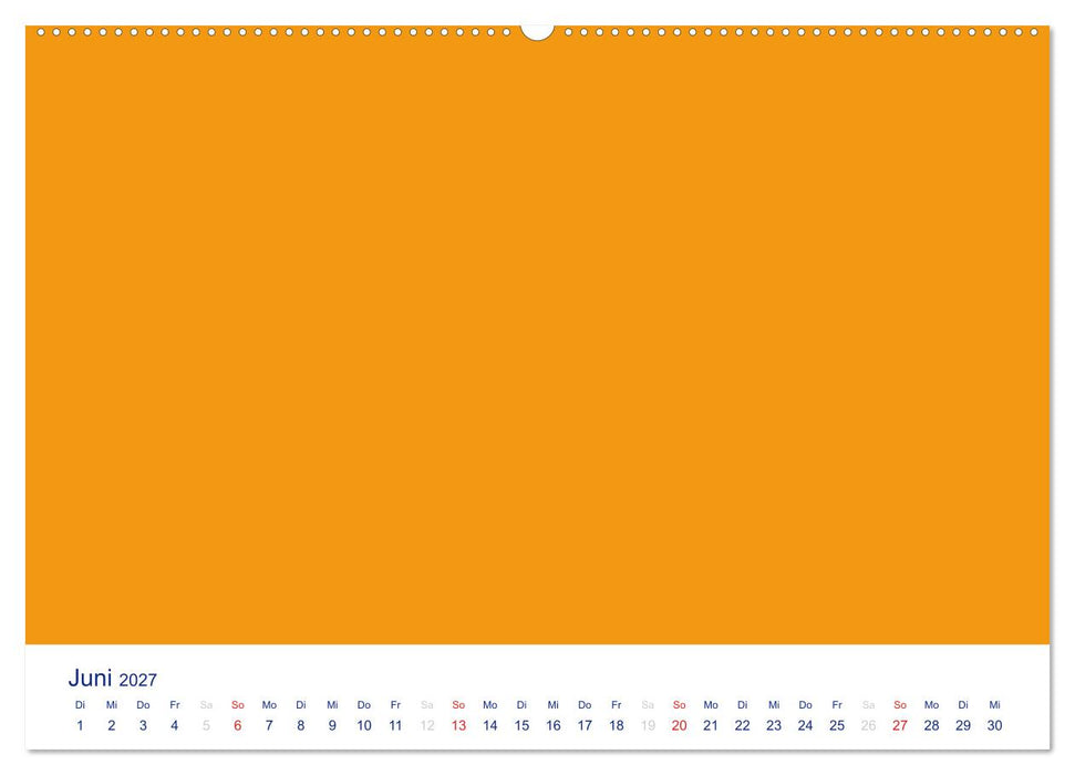 Farbiger Bastelkalender (CALVENDO Wandkalender 2027)