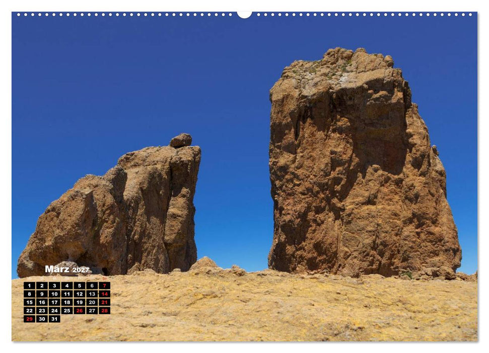 Auf Schusters Rappen... Gran Canaria (CALVENDO Wandkalender 2027)