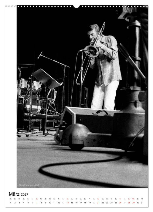 Jazz live (CALVENDO Wandkalender 2027)