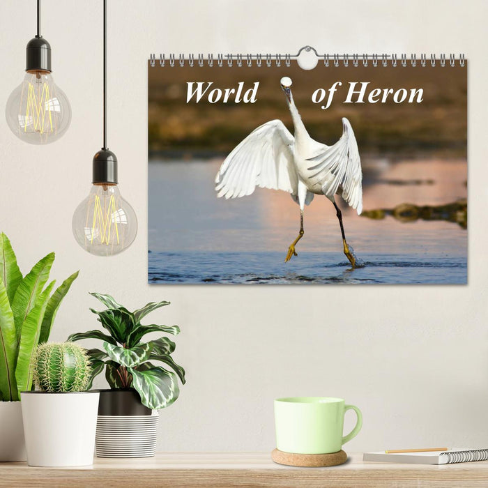 World of Heron (CALVENDO Monthly Calendar 2027)