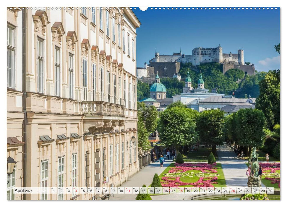 Charmantes Stadtherz SALZBURG (CALVENDO Premium Wandkalender 2027)
