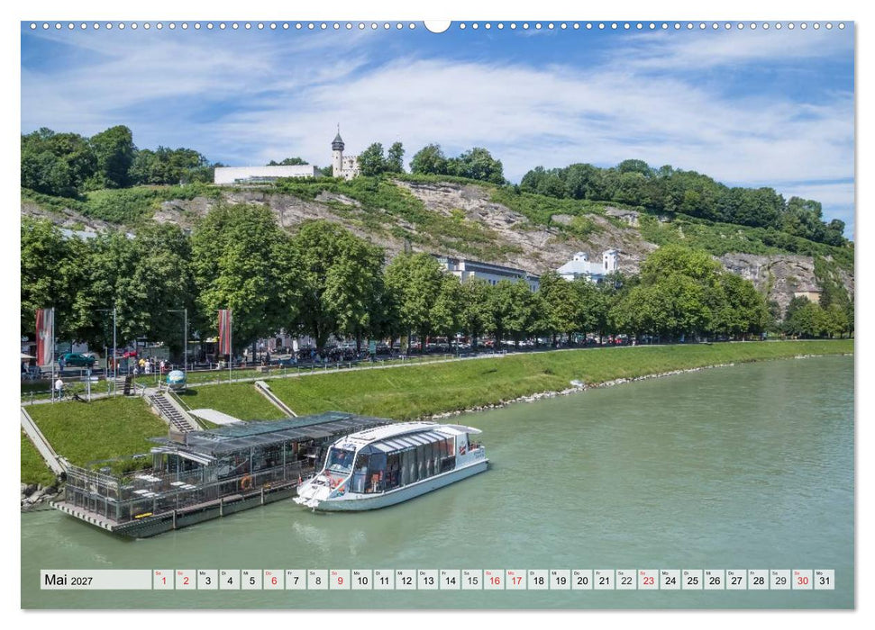 Charmantes Stadtherz SALZBURG (CALVENDO Premium Wandkalender 2027)