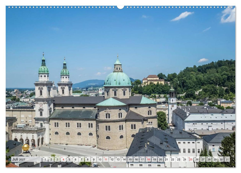 Charmantes Stadtherz SALZBURG (CALVENDO Premium Wandkalender 2027)