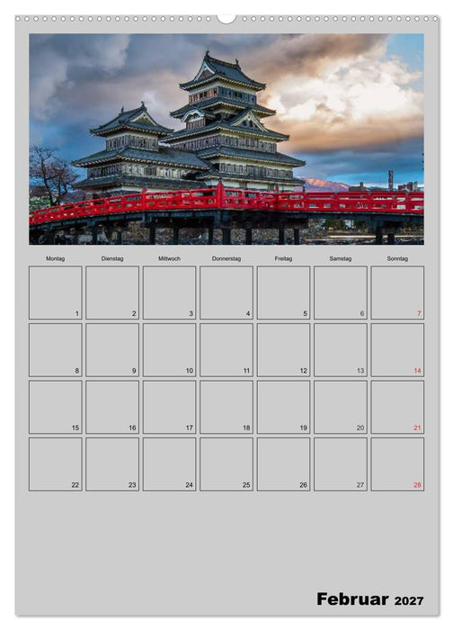 Wundervolles Japan (CALVENDO Premium Wandkalender 2027)