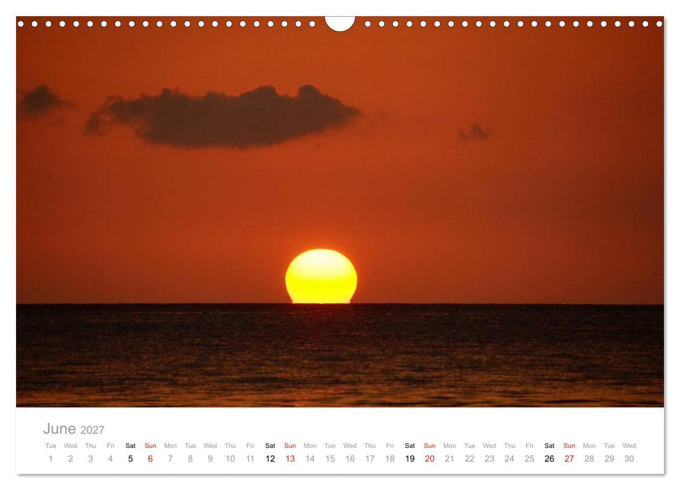 JAMAICA Reggae and the natural paradise (CALVENDO Monthly Calendar 2027)