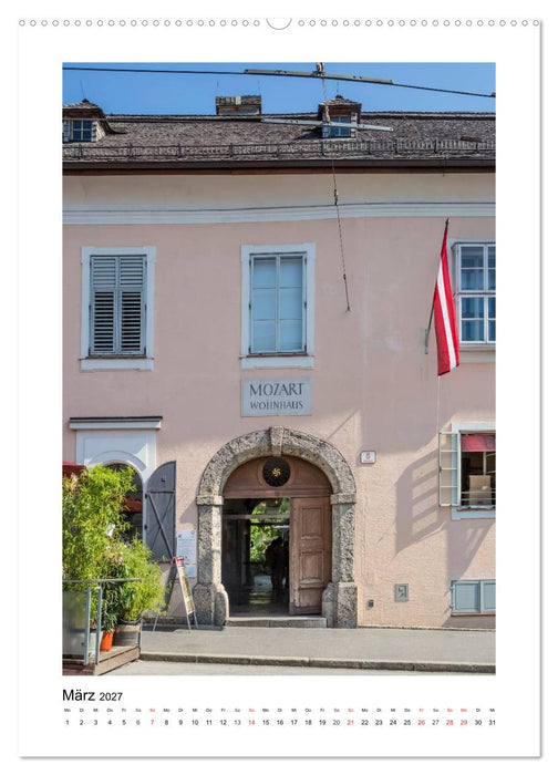Wunderschönes SALZBURG (CALVENDO Premium Wandkalender 2027)