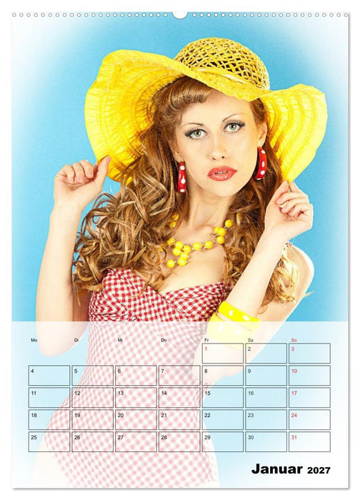 Sexy Hexi. Pin-ups-Planer (CALVENDO Wandkalender 2027)