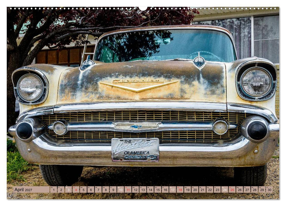 Alte Liebe rostet nicht - Schrottplatz in Arizona (CALVENDO Premium Wandkalender 2027)