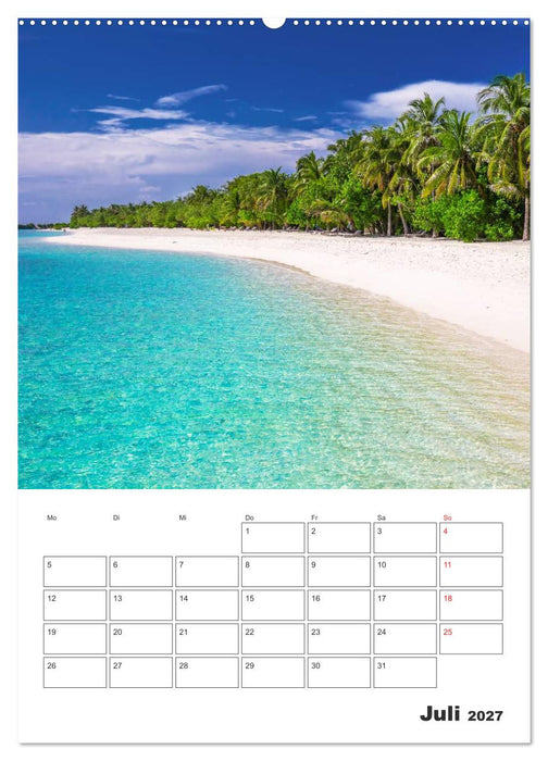 Inselparadiese im Südpazifik (CALVENDO Premium Wandkalender 2027)