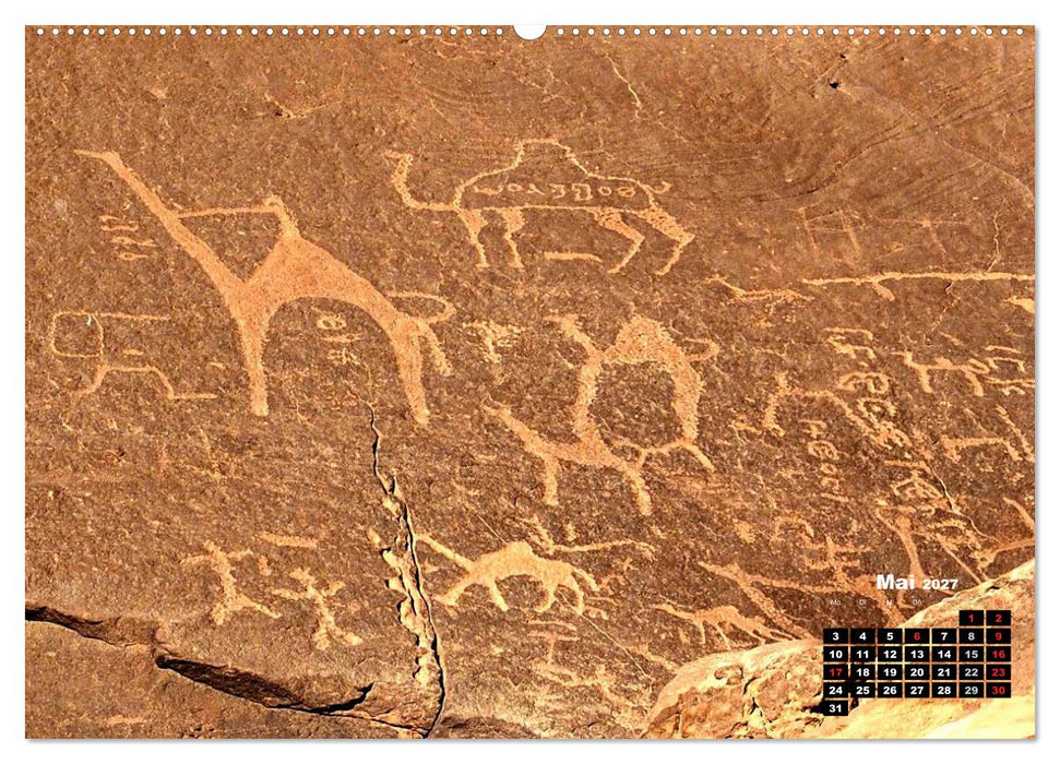 Jordanien. Königreich in der Wüste (CALVENDO Wandkalender 2027)