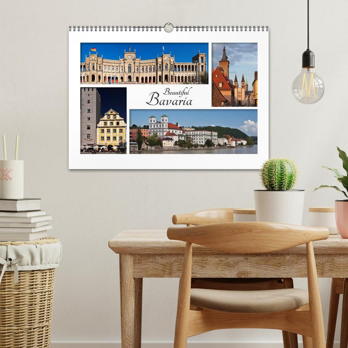 Beautiful Bavaria (CALVENDO Monthly Calendar 2027)