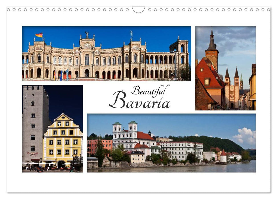 Beautiful Bavaria (CALVENDO Monthly Calendar 2027)