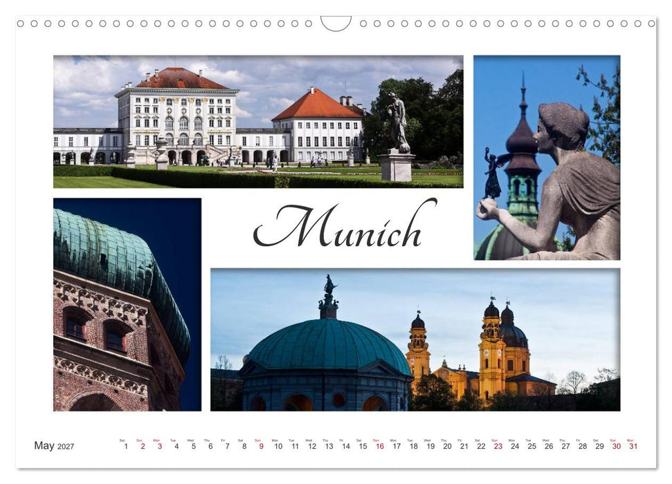 Beautiful Bavaria (CALVENDO Monthly Calendar 2027)