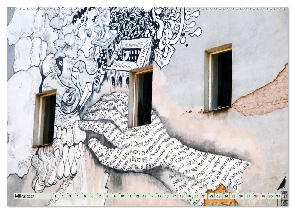 Lodz, die Aufstrebende (CALVENDO Wandkalender 2027)