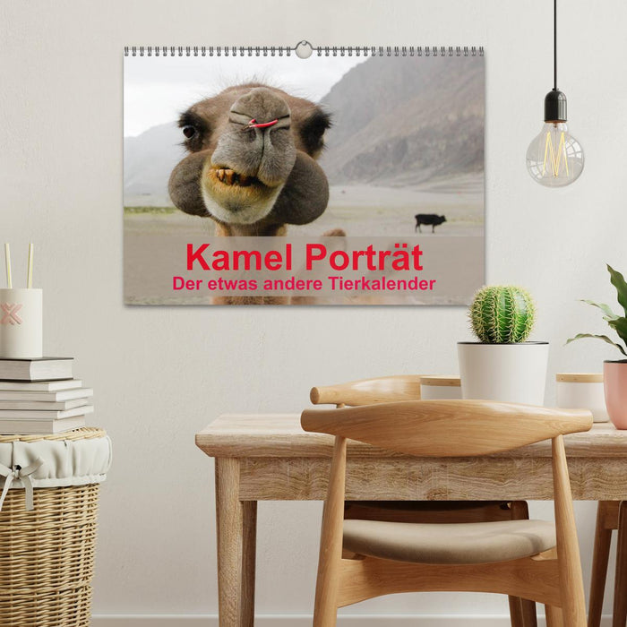 Kamel Porträt (CALVENDO Wandkalender 2027)