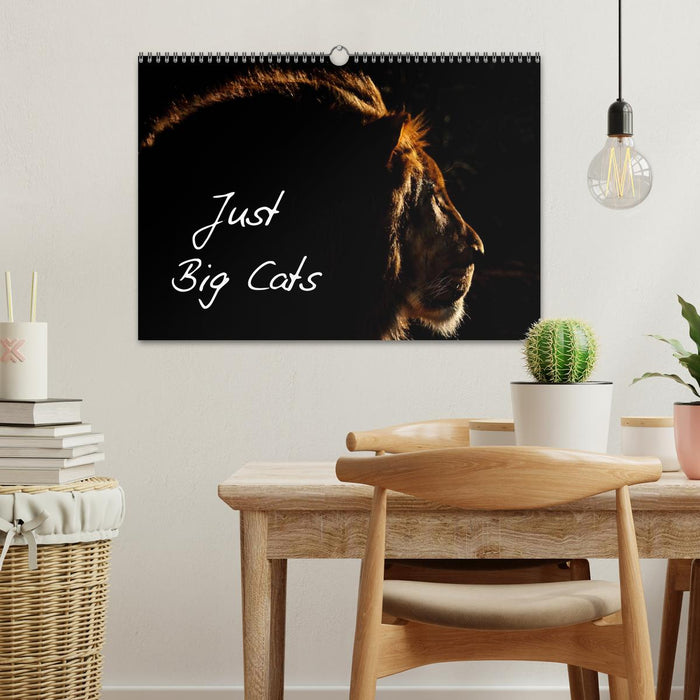 Just Big Cats (CALVENDO Monthly Calendar 2027)
