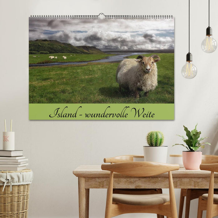 Island - wundervolle Weite (CALVENDO Wandkalender 2027)