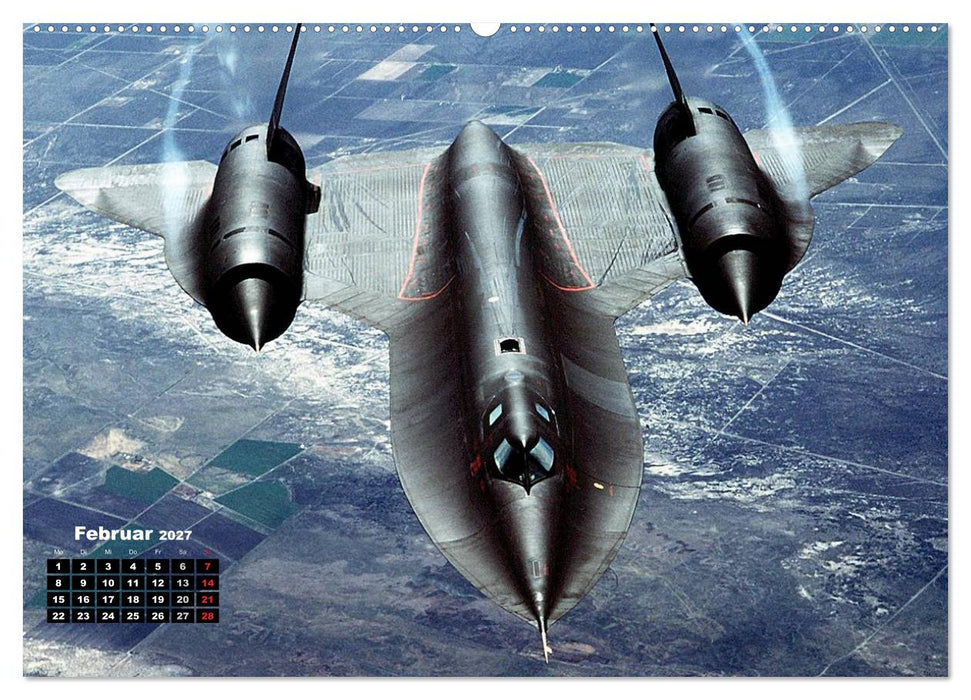 Faszination Kampfflugzeuge (CALVENDO Premium Wandkalender 2027)