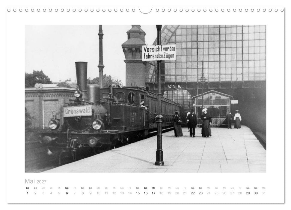 Die Friedrichstrasse - Legendäre Luxusmeile von Berlin (CALVENDO Wandkalender 2027)