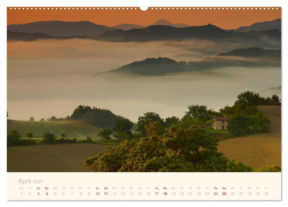 Unterwegs in den Marken (CALVENDO Wandkalender 2027)