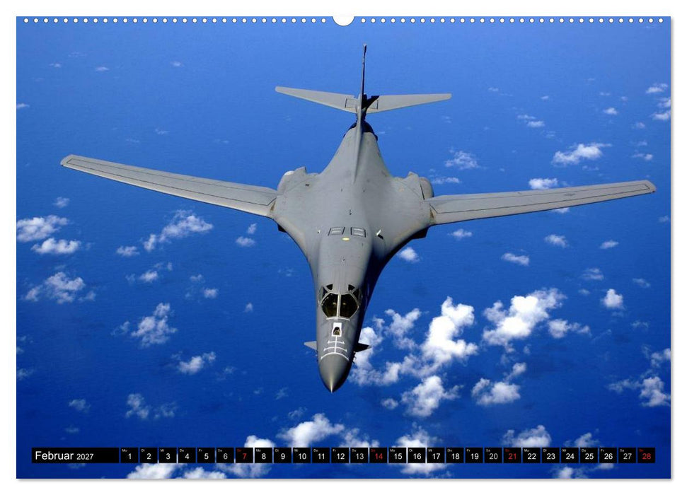 Kriegstechnik. Kampfjet-Impressionen (CALVENDO Premium Wandkalender 2027)