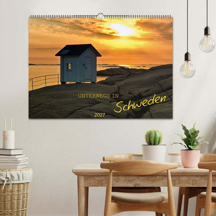 Unterwegs in Schweden (CALVENDO Wandkalender 2027)