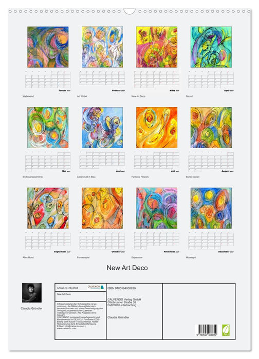 New Art Deco (CALVENDO Wandkalender 2027)