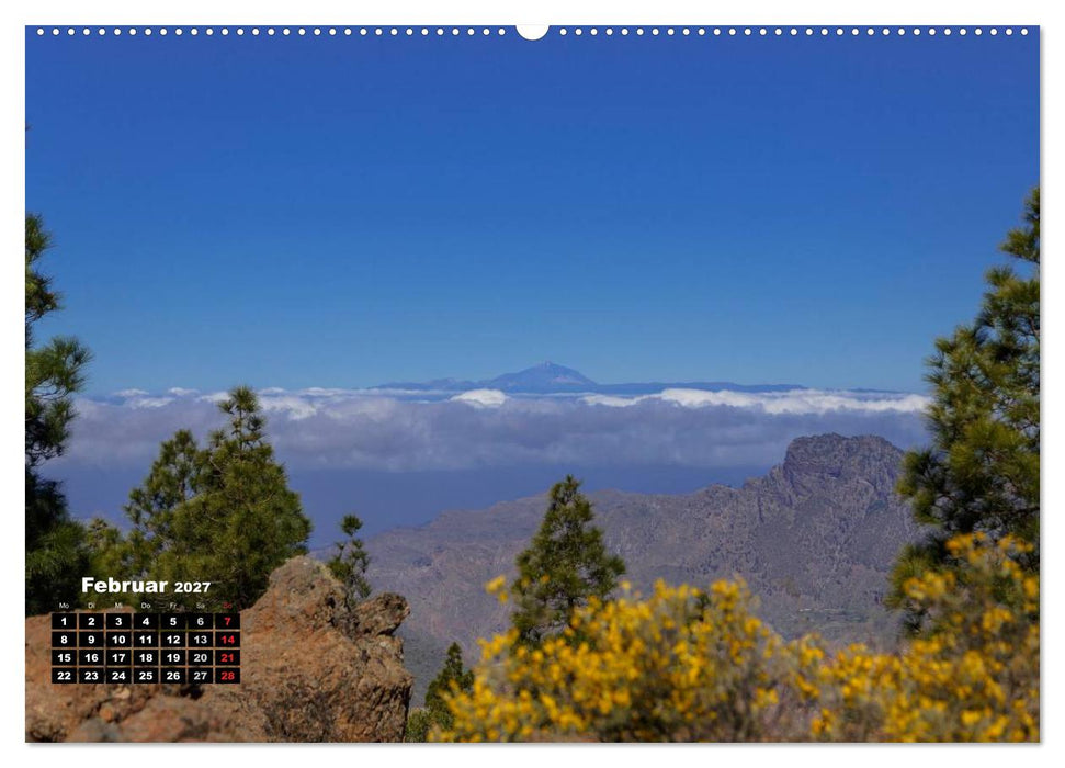 Auf Schusters Rappen... Gran Canaria (CALVENDO Premium Wandkalender 2027)