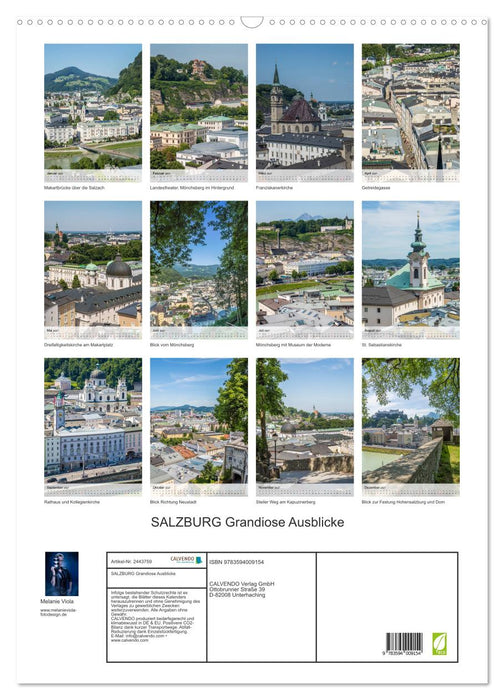 SALZBURG Grandiose Ausblicke (CALVENDO Wandkalender 2027)