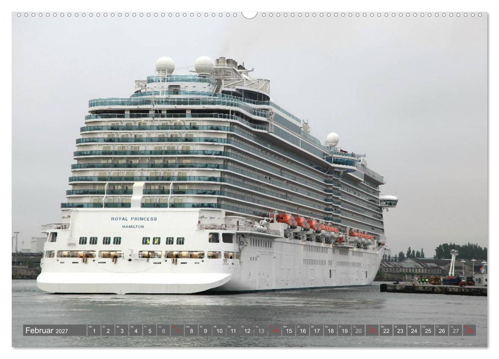 Kreuzfahrt Warnemünde (CALVENDO Premium Wandkalender 2027)
