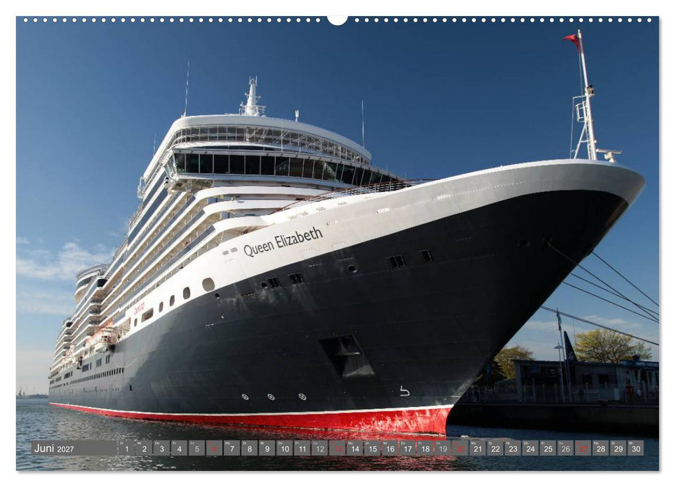 Kreuzfahrt Warnemünde (CALVENDO Premium Wandkalender 2027)