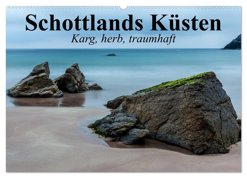 Schottlands Küsten. Karg, herb, traumhaft (CALVENDO Wandkalender 2027)