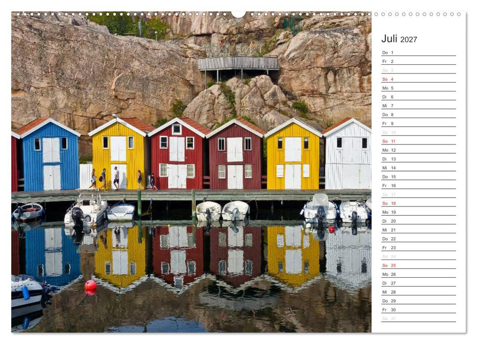 Unterwegs in Schweden (CALVENDO Premium Wandkalender 2027)