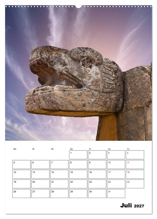 Das mystische Land der Maya. Mexiko-Yucatan (CALVENDO Premium Wandkalender 2027)